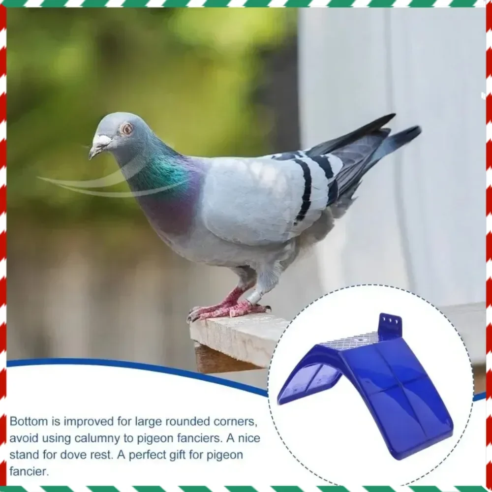 

Pigeon Rest Stand 10pcs Plastic Pigeon Perch Dove Rest Stand Frame Dwelling Pigeon Perches Roost for Bird Supplies