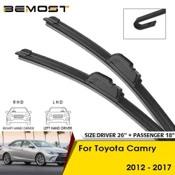 Car Wiper Blades For Toyota Camry 2012-2017 Windshield Windscreen Front Window Blades 26