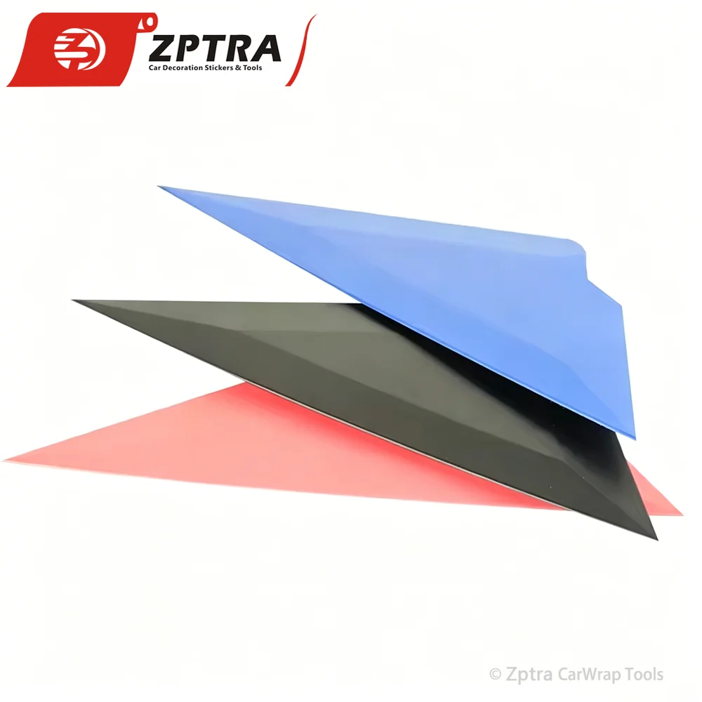 2 Set/Lot Thin Scraping Mouth Triangle Wing Scraper Car Film Sticking Tool Squeegee Car Wrap Tools