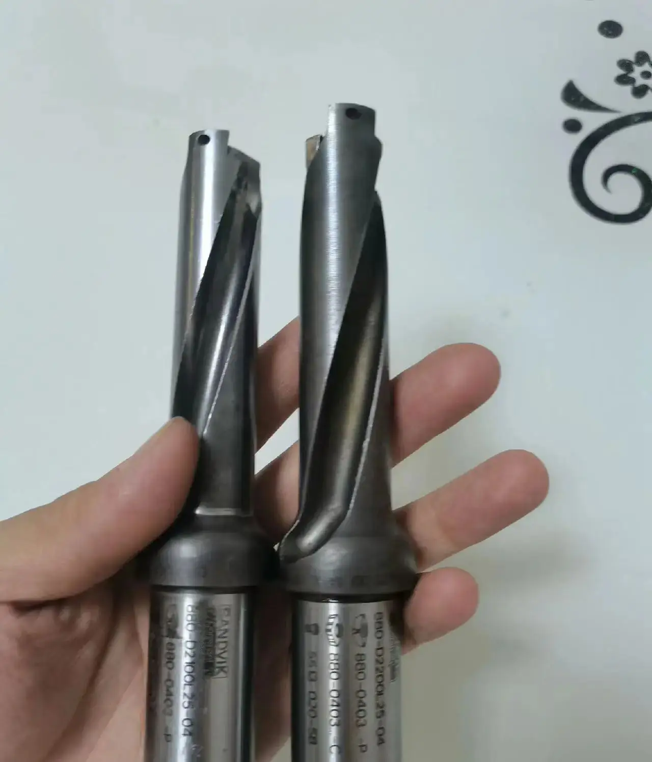 Sandvik 880-D2100L25-04 880-D2100L25-02 U Drilling Bit