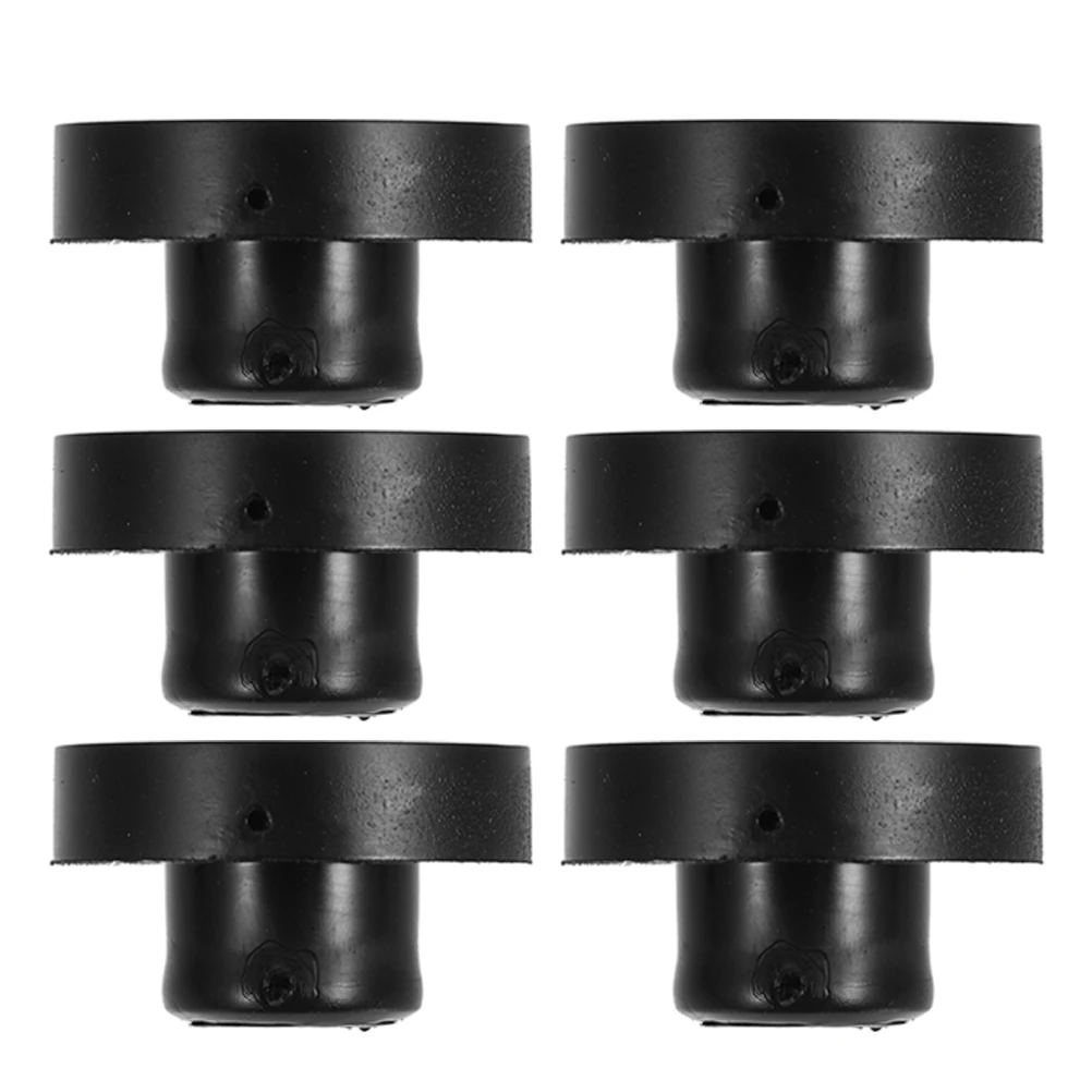 

6pcs Tank Switch Seat Universal Lawn Mower Parts Gas Tank Grommet Generator Valve Stable Operation Easy Installation