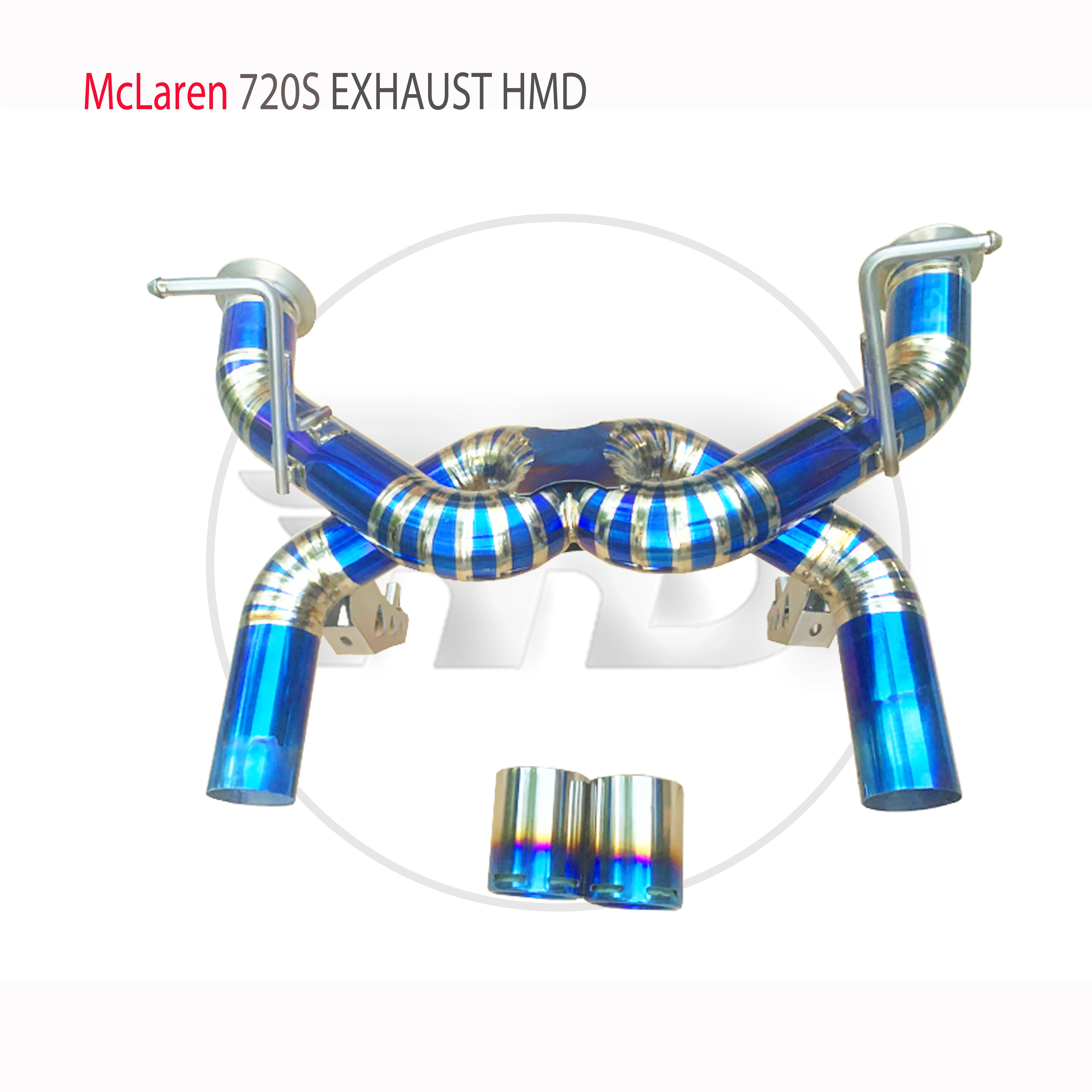 

HMD Titanium Alloy Exhaust Manifold Downpipe Is Suitable For McLaren 720S Refit 765LT Style Auto Modification Parts Valve