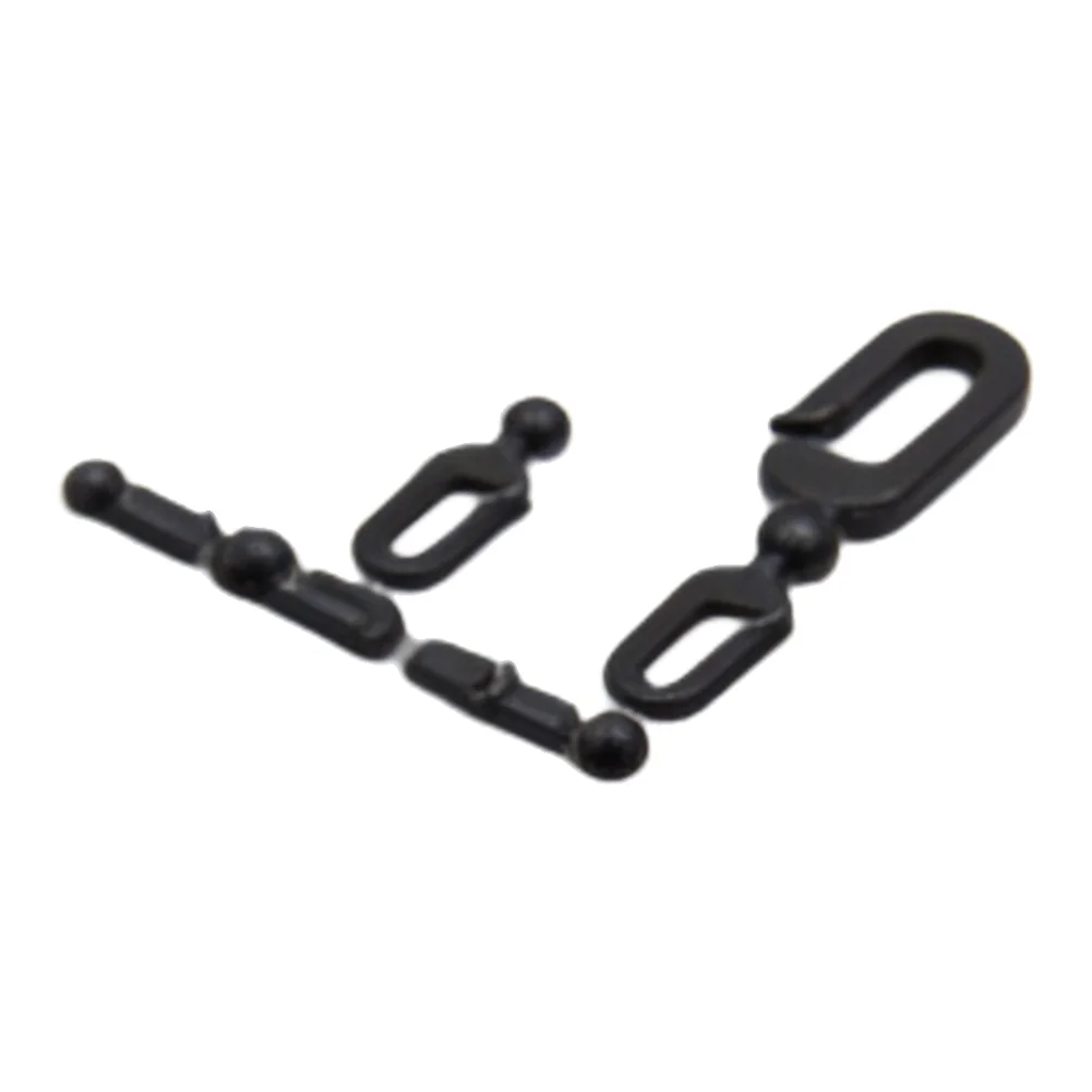Set of 50 Plastic Hooks for Gazebo and Awning Curtain Tracks Invisible Design Suitable for Outdoor Applications
