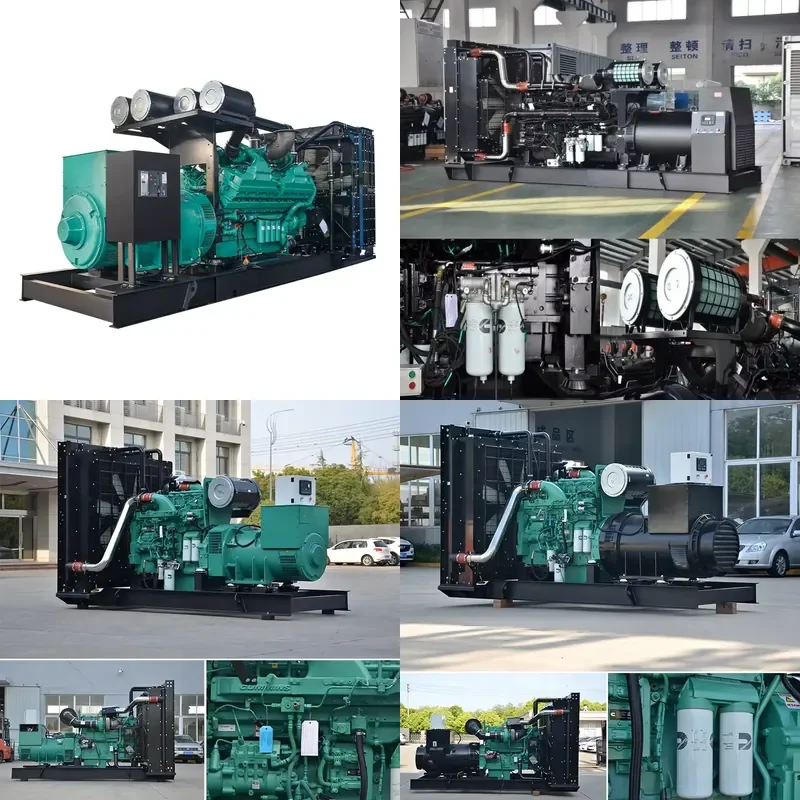 QSK60 Generator Set 2000kw Stamford Generator 2500kva Generator Direct Sales