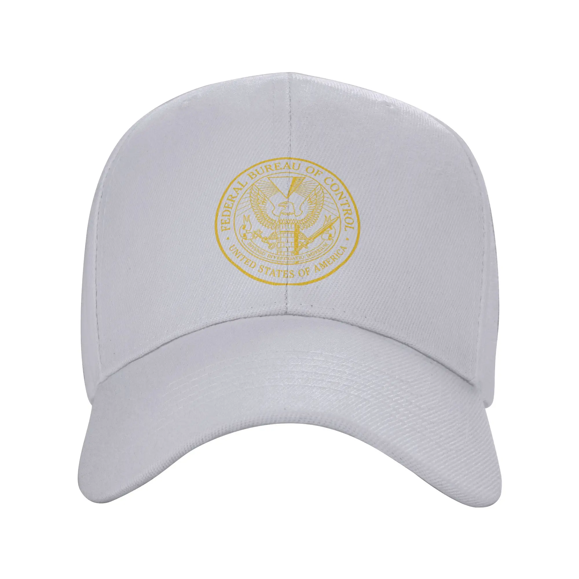 Federal Bureau of Control Control Game Logo Trendy Baseball Cap Fishing Teenagers Dad Hat
