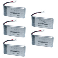 Original 3.7V 1800mAh lithium battery RC Quadcopter toy accessories KY601S fat battery accessories 3.7 v 1800 mah 5pcs/4pcs/3pcs