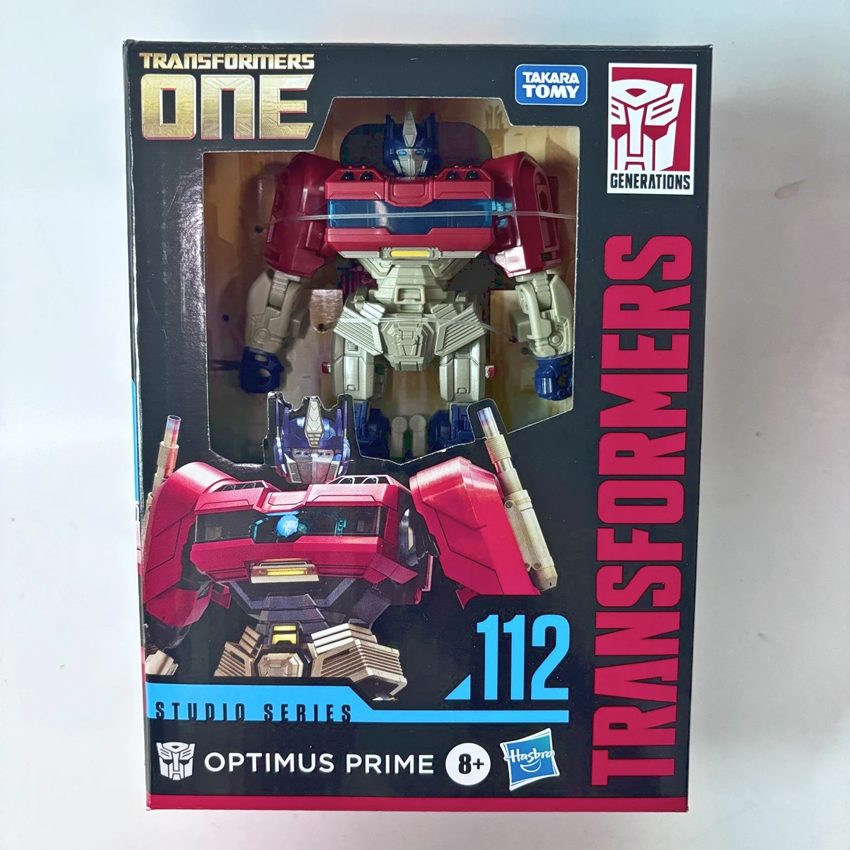 Auf Lager Transformers Studio Series SS121 Optimus Prime Transformers One Deluxe Actionfigur Modell Spielzeug Hobby Geschenk