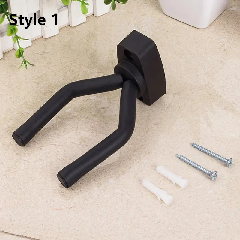 2 Type Wall Mount Stand Holder Rack Display for Guitar Stand Hanger Hook Horizontal or Vertical Holder for Most Guitar