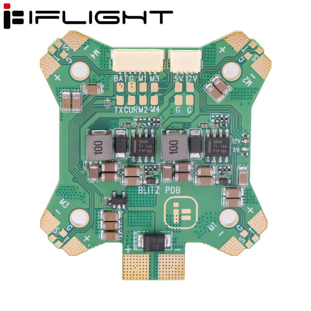 iFlight BLITZ PDB support 4-8S LIPO input with 30.5*30.5 mounting hole for FPV 5-7inch drones parts