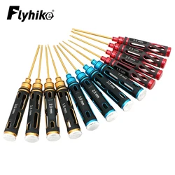 4pcs RC Tools Hex Screw Driver Set Titanium Plating Hardened 1.5 2.0 2.5 3.0mm Screwdriver Tool For Rc Drone helicopter Car
