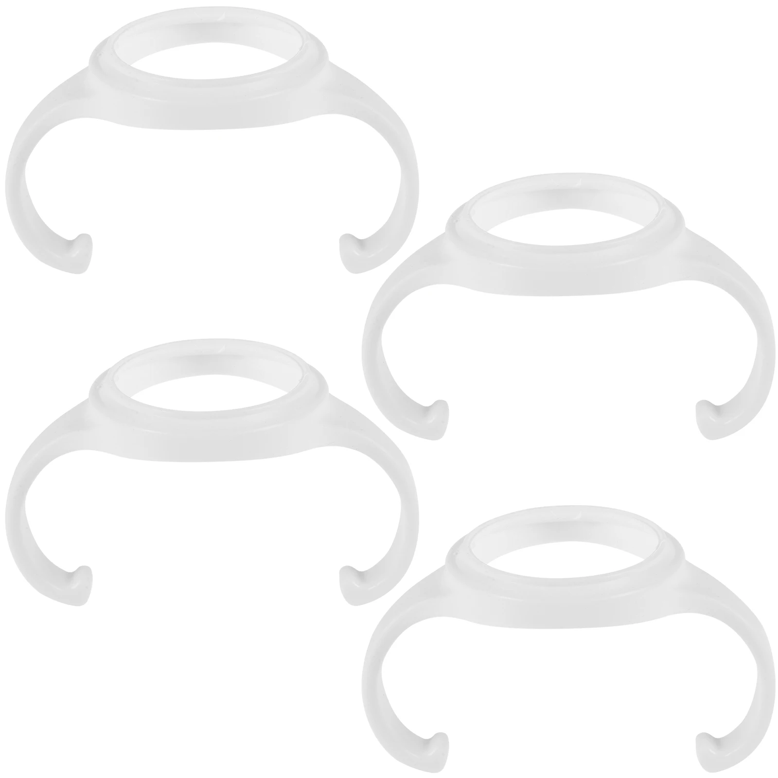 

4pcs Milk Plastic Baby Feeding Baby Grip Handle Universal Milk Feeding Bottle Plastic Handle Bottle Handles