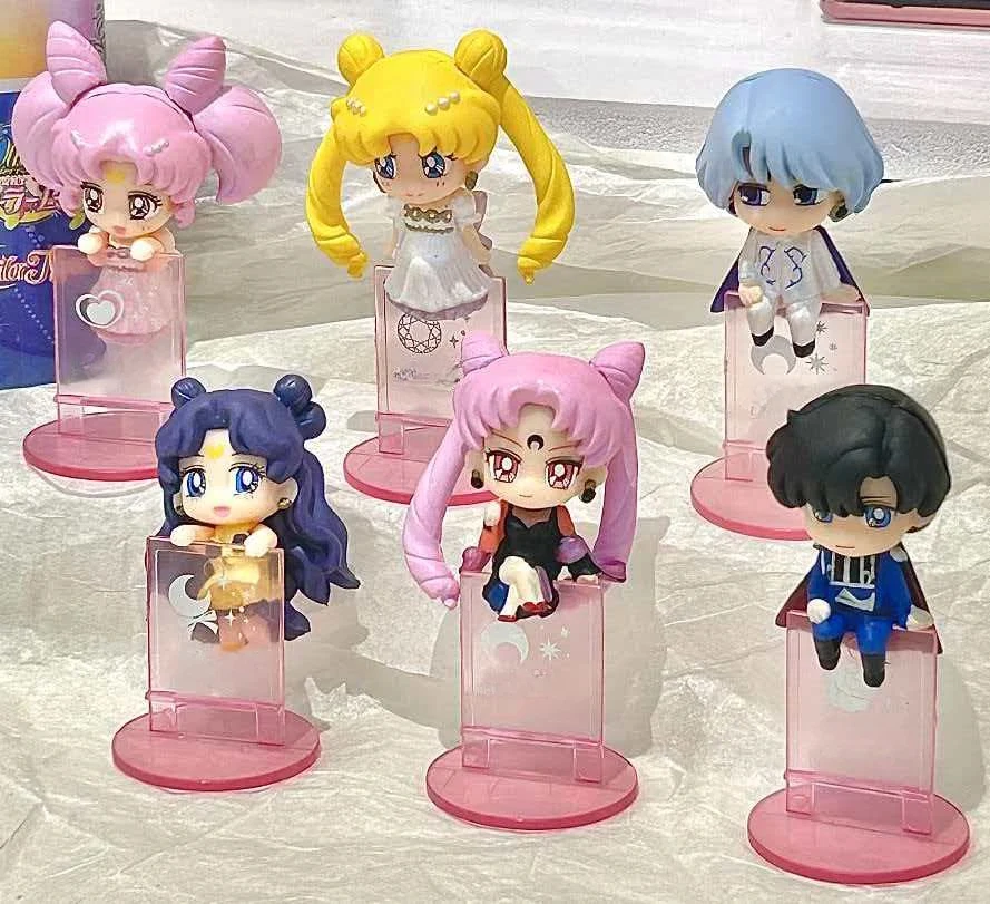 

New Product In Stock Anime Q-Version Beautiful Girl Blind Box Figurine Toy Cute Desktop Ornament For Fans' Holiday Surprise Gift