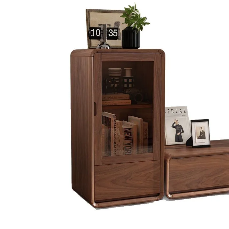 

Full solid wood edge cabinet