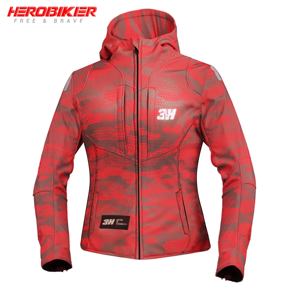 

Motorcycle Jacket Women Motocross Racing Jacket Waterproof Moto Cycling Jacket Motorbike Riding Winterproof Clothes Winter