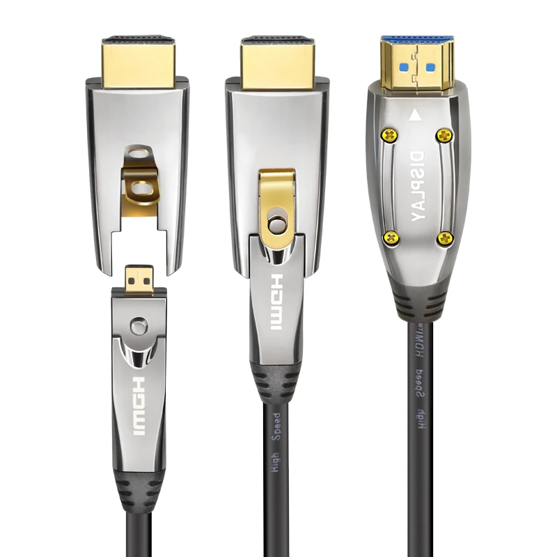 Wholesale Customized High Quality 4K HDMI Adapter Cable 1080p AOC HDMI For Computer Phone Av HDTV PVC Jacket