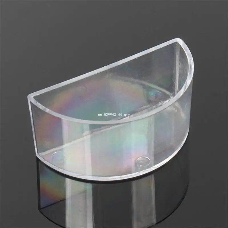 Baki Air Refraksi Setengah Lingkaran Baki Air Refraktif Bening untuk Dropship
