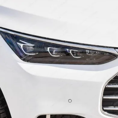 ل BYD Tang 2nd الجيل 2018 2019 2020 2021 غطاء المصباح عدسة استبدال الزجاج الشفاف الإسكان اليسار واليمين مجموعة #5