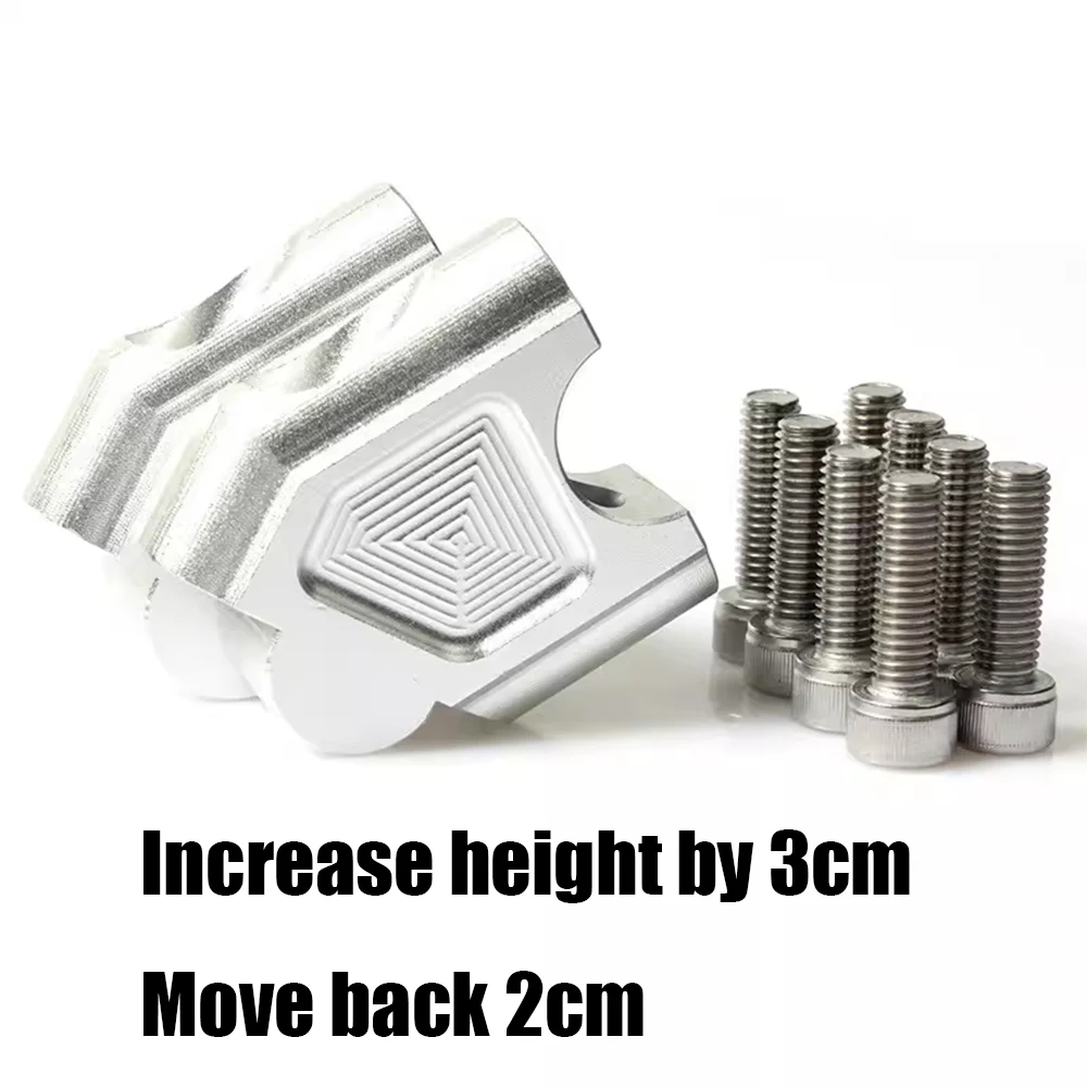 For 2025 VOGE DS625X DS625 DSX625 DSX Motorcycle Handle Bar Riser Clamp Extend Handlebar Heightening Move Back