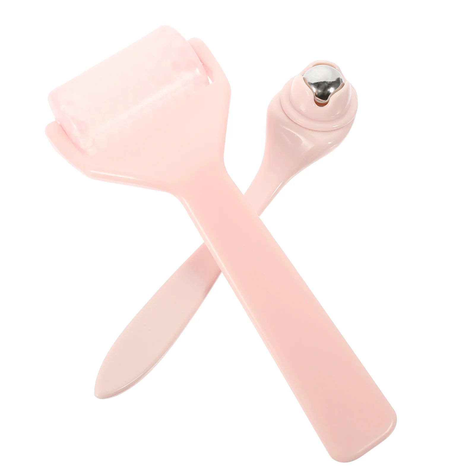 1 Satz 1 Satz Augen-Eis-Gesichtsroller Tragbares Gesicht für die Hautpflege Damen-Schönheitswerkzeug Kaltkompresse-Massagegerät