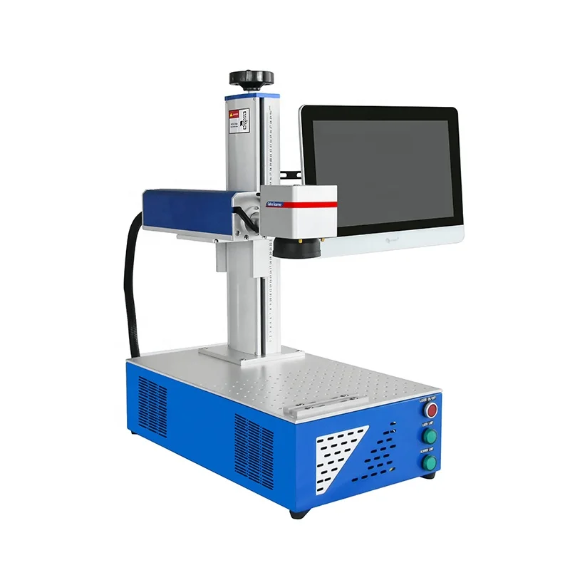 Portable 30w 50w 60w Fiber Laser Tire Marker Deep Tyre Laser Engraving Machine Metal Aluminum Fiber Laser Marking Machine