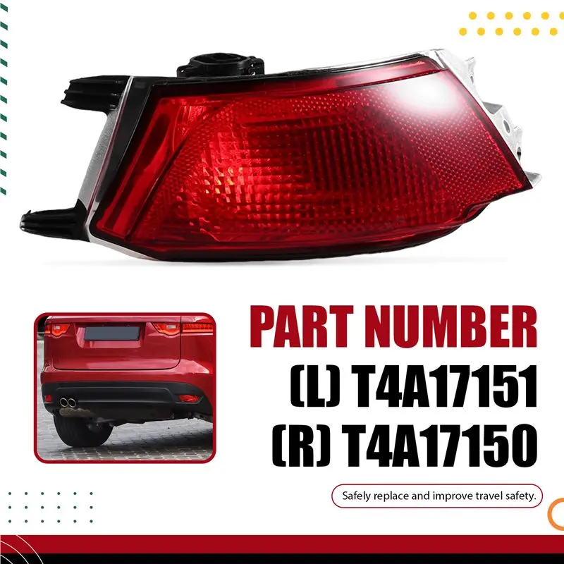 Reliable-Rear Bumper Light For Range Rover Sport Jaguar F-PACE T4A17151 For Range Rover Rear Bumper Light T4A17150