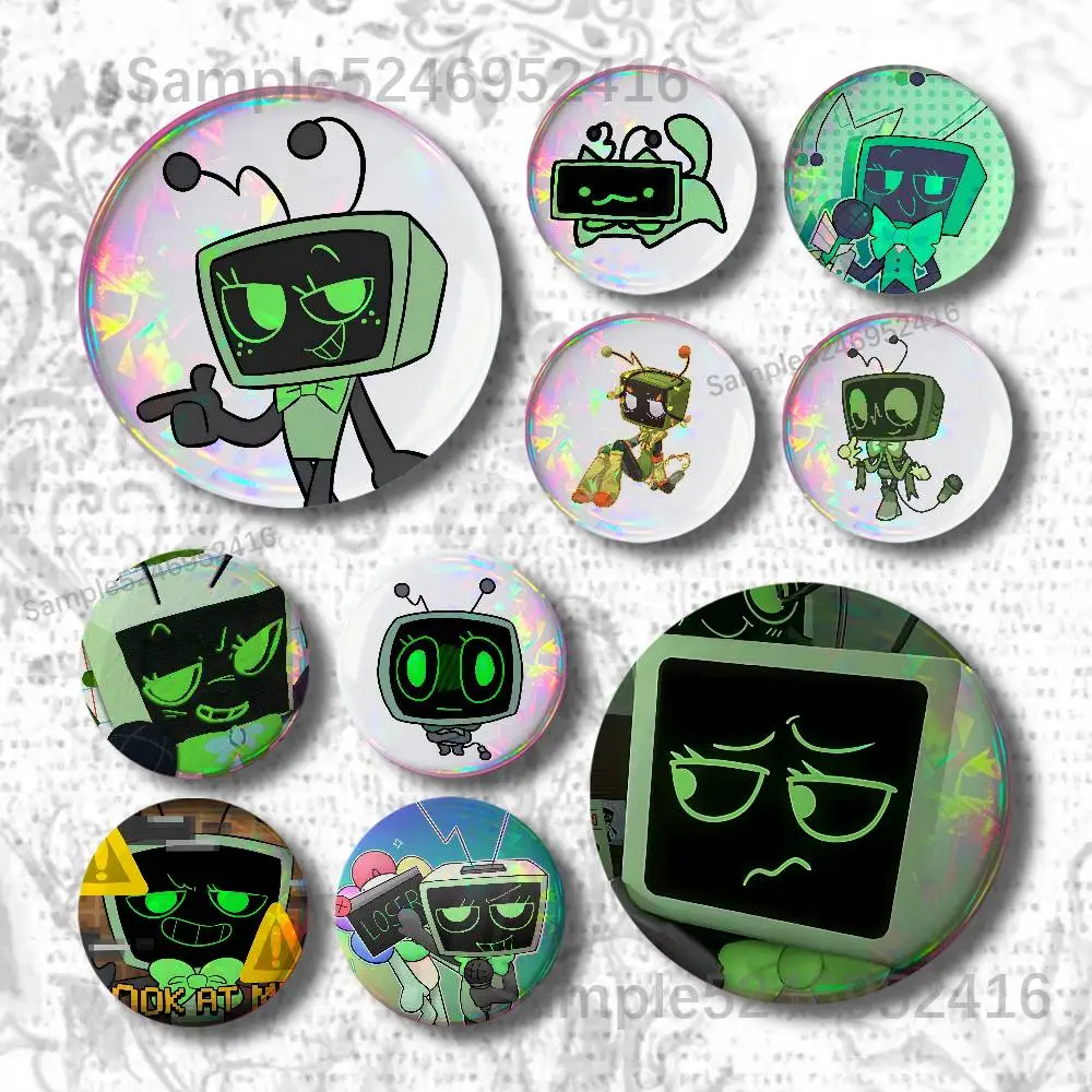 V-Vee D-Dandys Game World Badges Button Pins Brooch Creative Funny Quotes Clothes Backpack Jewelry Gift For Kids Friends