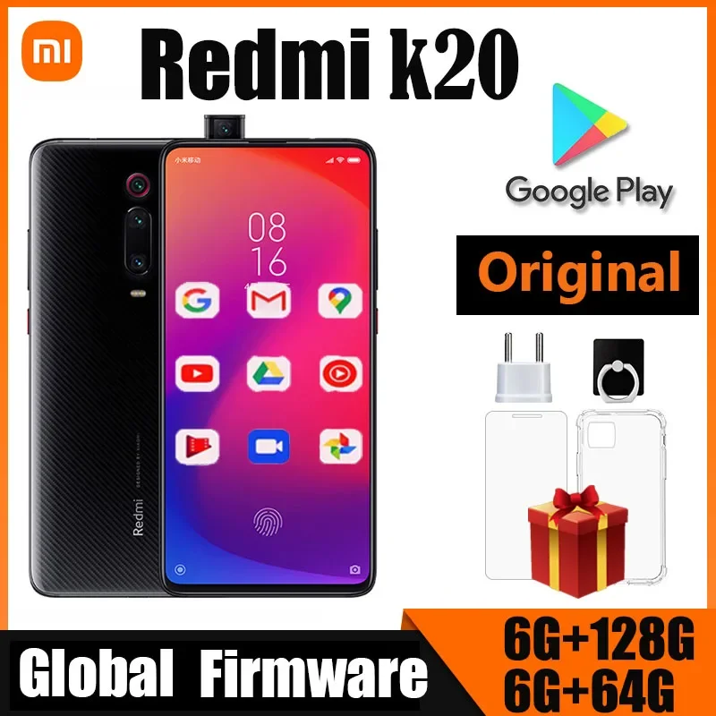 Xiaomi Redmi K20 smartphone MI 9T 6GB RAM 128GB ROM Android Snapdragon 730 cellphone hot salesused phone