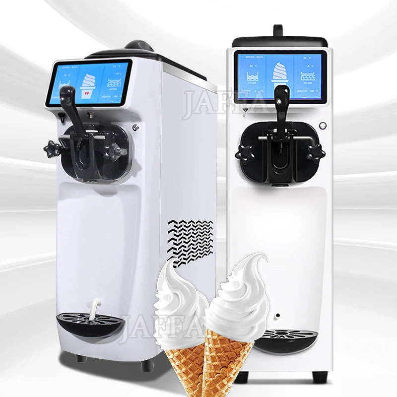 Single Head Soft Ice Cream Machine Commercial Ice Cream Maker Electric Desktop Ice Cream Making Machine