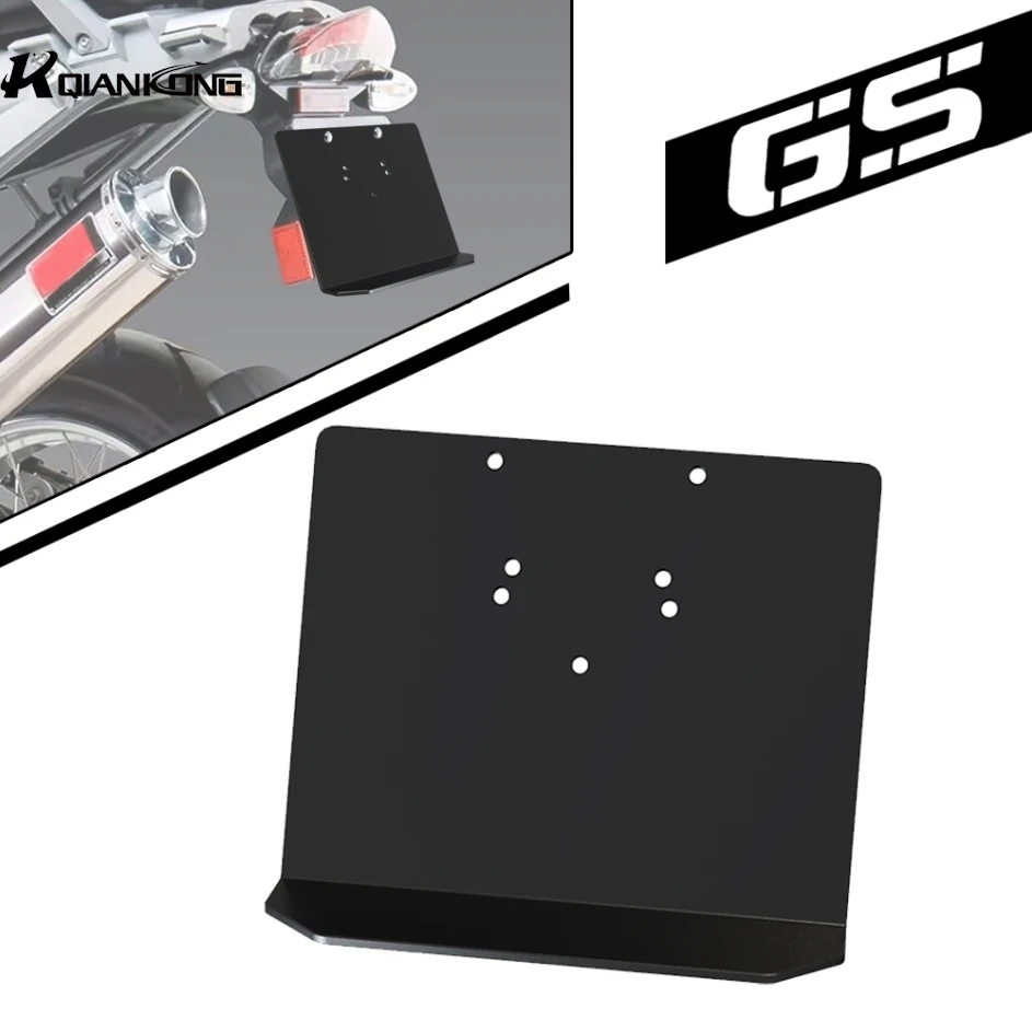 For BMW R1200GS 2004-2012 Number Plate Splash Guard Tail Section Licence Plate Holder R1200GSA R Adventure GS1200A 1200 GS ADV