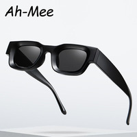 Protective Glasses Cycling Rectangle Sunglasses Women Fashion Retro Brand Square Sun Glasses Men Classic Black Punk Shades UV400