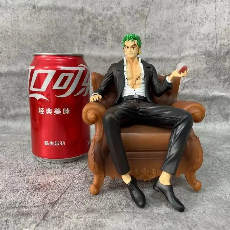 

Фигурки ророноа Зоро, экшн-фигурки в костюмах, кушетка Зоро, Аниме One Piece 14 см, ПВХ Модель, игрушки, декоративные подарки