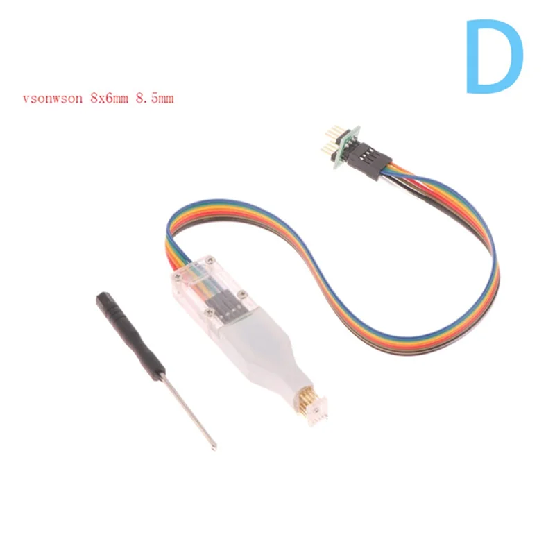 

BNVN-1Pcs Wson Chip Download Burn Write Probe Пружинная игла Flash Eeprom Chip Burner Cable