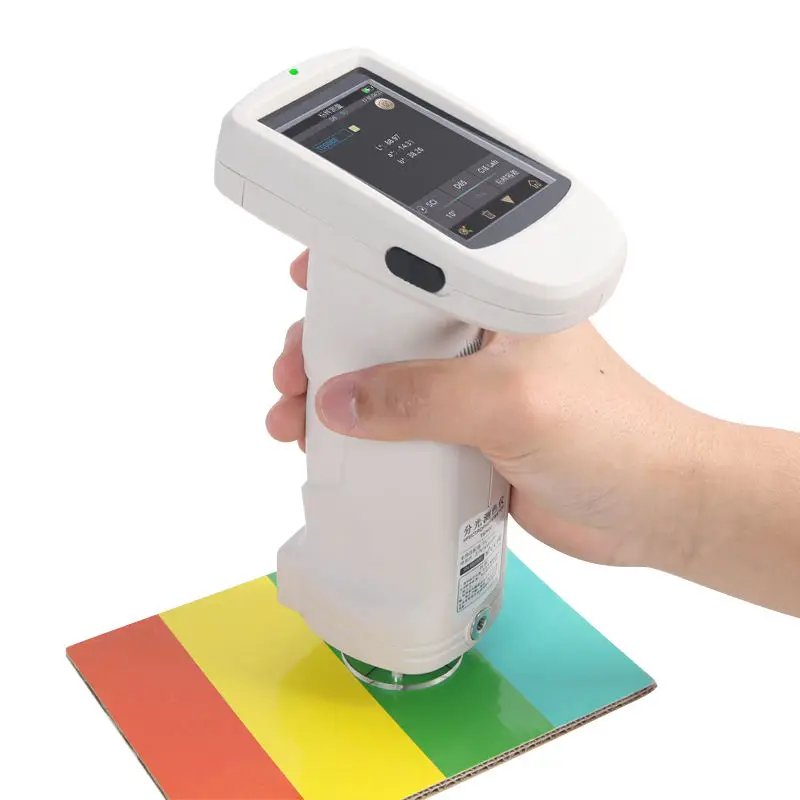 Draagbare Diamant Colorimeter Voor Verf Kleur Meting Colorimeter Machine Voor Textiel Stof Voedsel