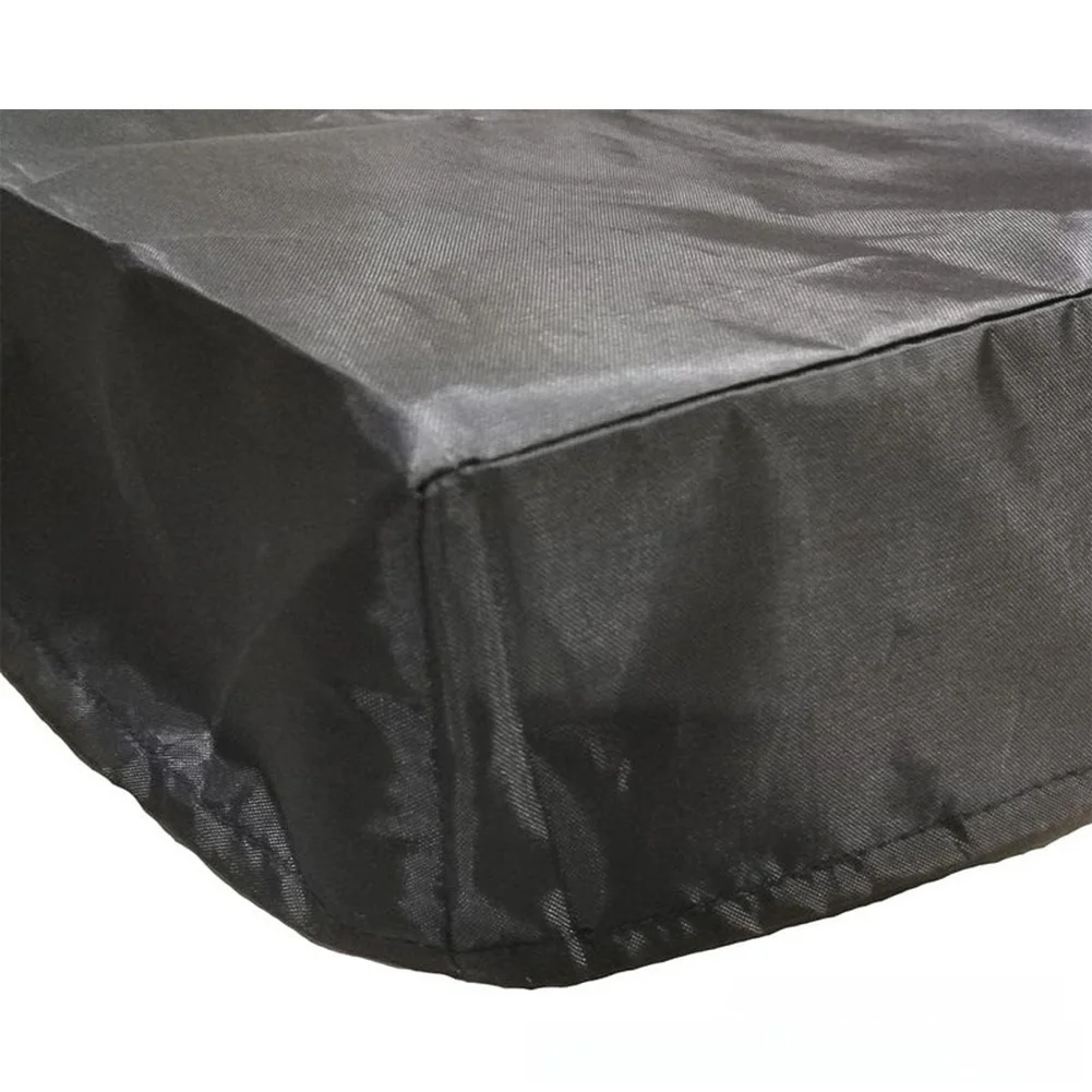 Black Oxford Fabric Waterproof Dustproof Sun Protection Cover For Sound Mixer Console Outdoor Garden Furniture Accessories