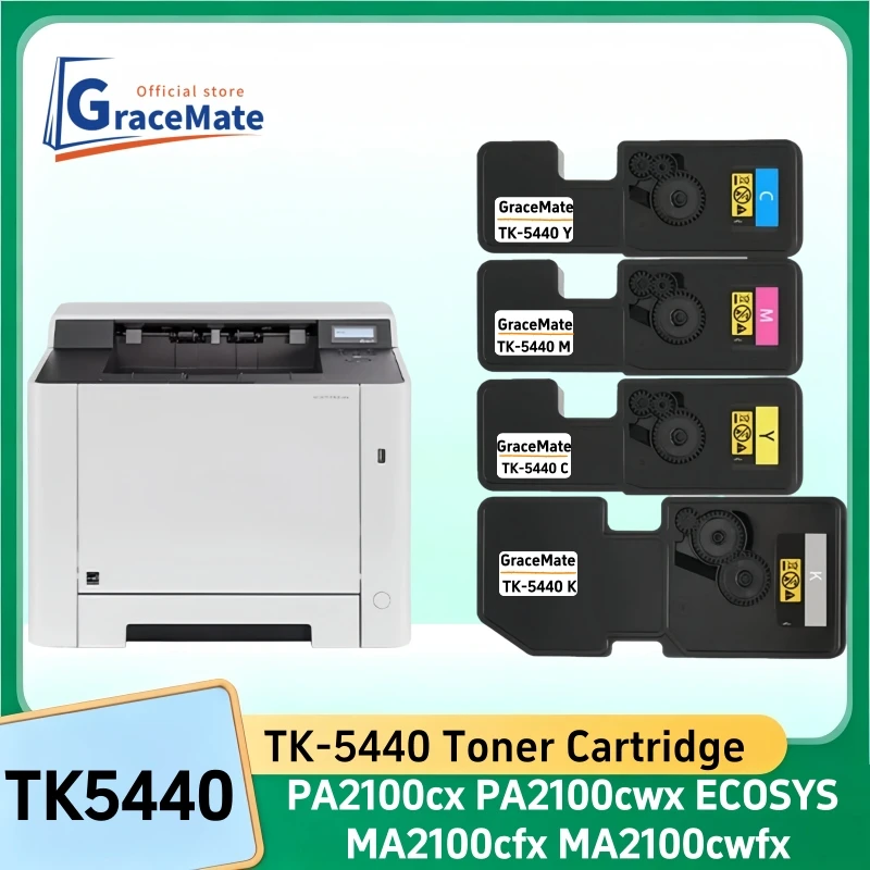 4color TK-5440 Toner Cartridge Compatible for Kyocera ECOSYS PA2100cx PA2100cwx ECOSYS MA2100cfx MA2100cwfx MFP Laser Printer