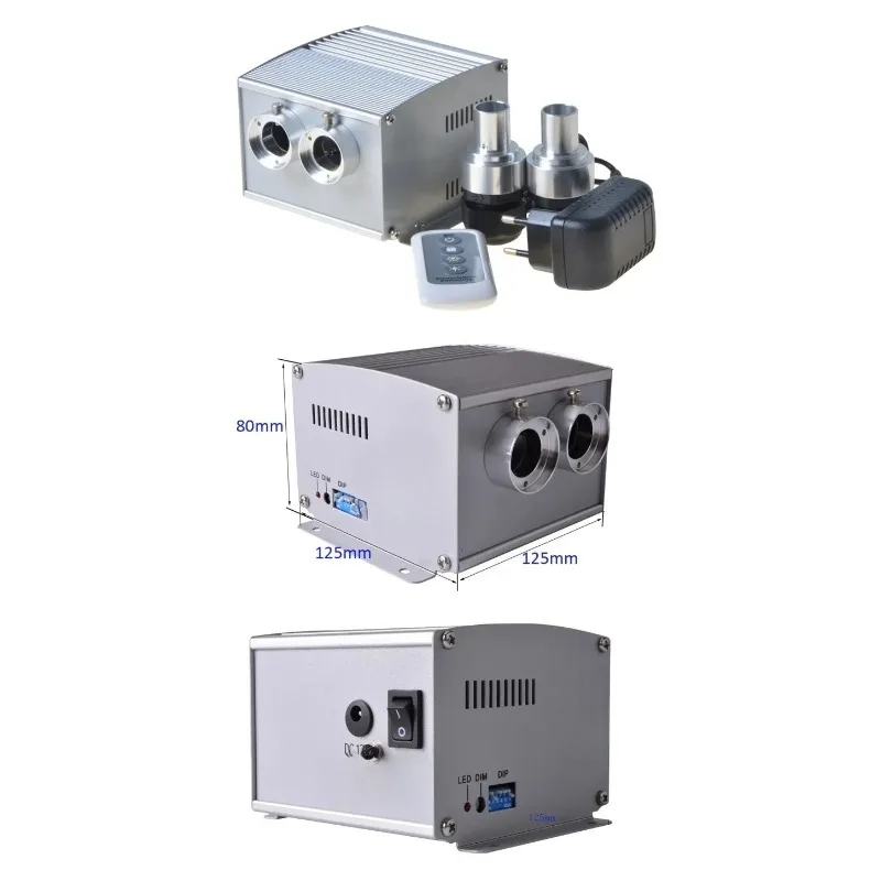 LEA‑502‑Fiber‑Optic‑Light‑Engine, 10W‑White‑Twinkle‑Ceiling‑Light‑Source‑for‑Home‑Cinema‑&‑Conference‑Room