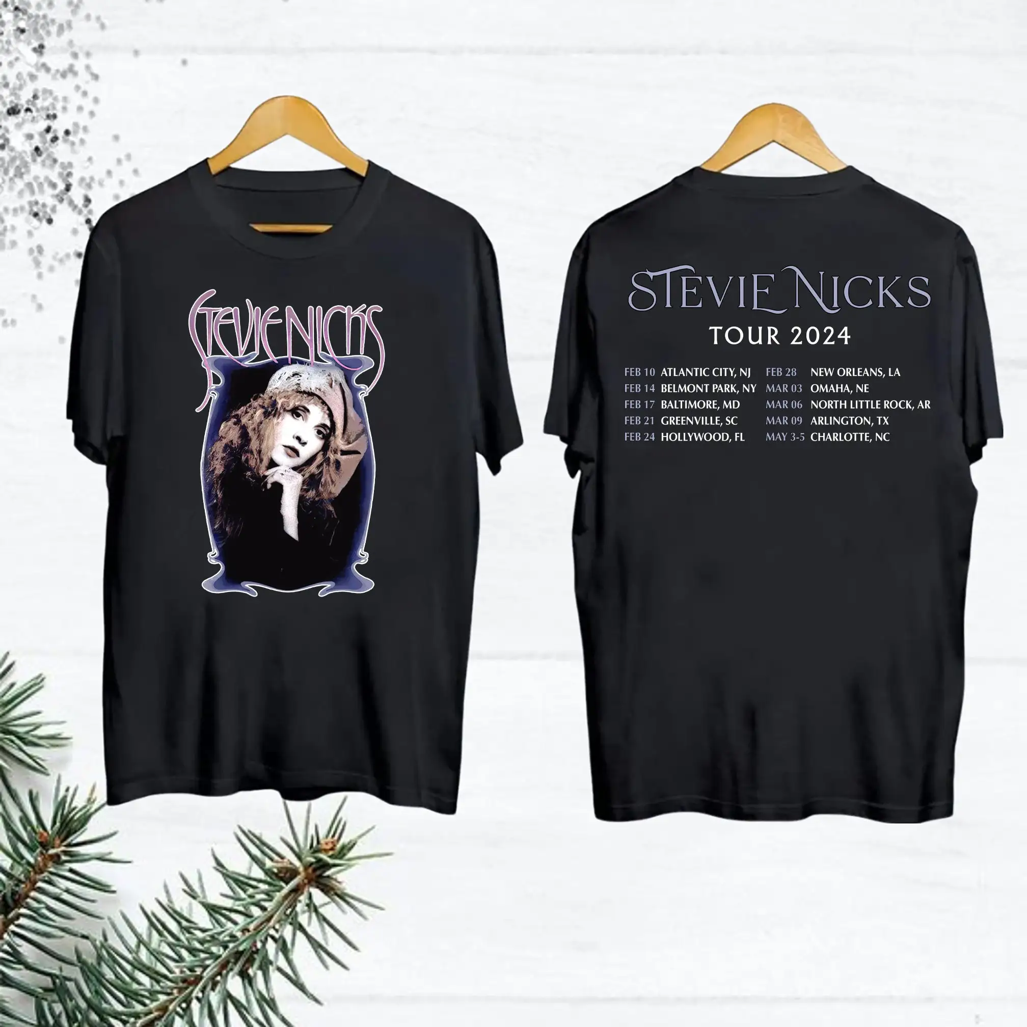 2024 Stevie Nicks Live In Concert T Shirt Vintage Fan S Tour Merch