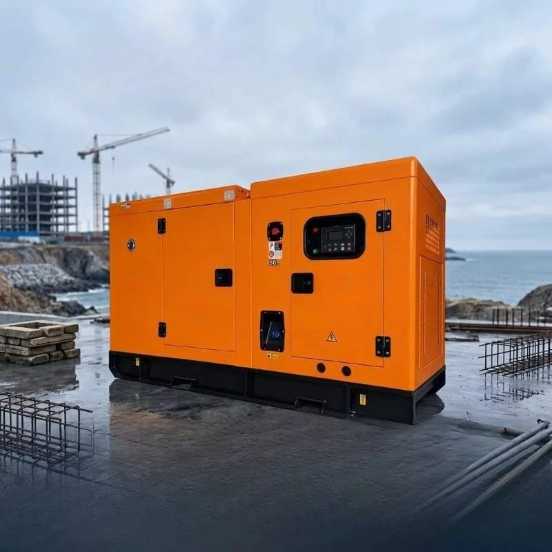 Generator Set 40kw 50kw Water Cooled Open Type Generator Group