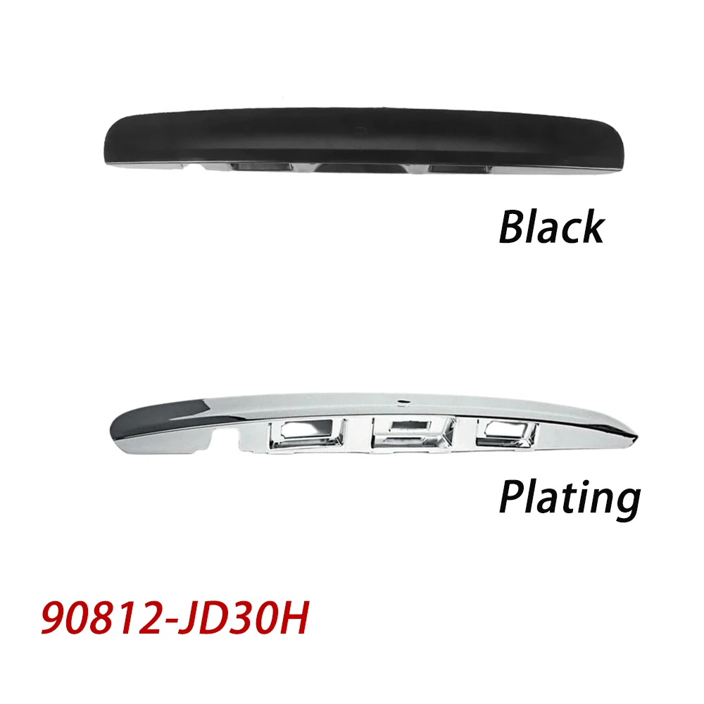 High Quality Black & Chrome Boot Lid Tailgate Handle For Nissan Qashqai 2007-2014,  Replacement Trim Assembly OEM 90812-JD30H