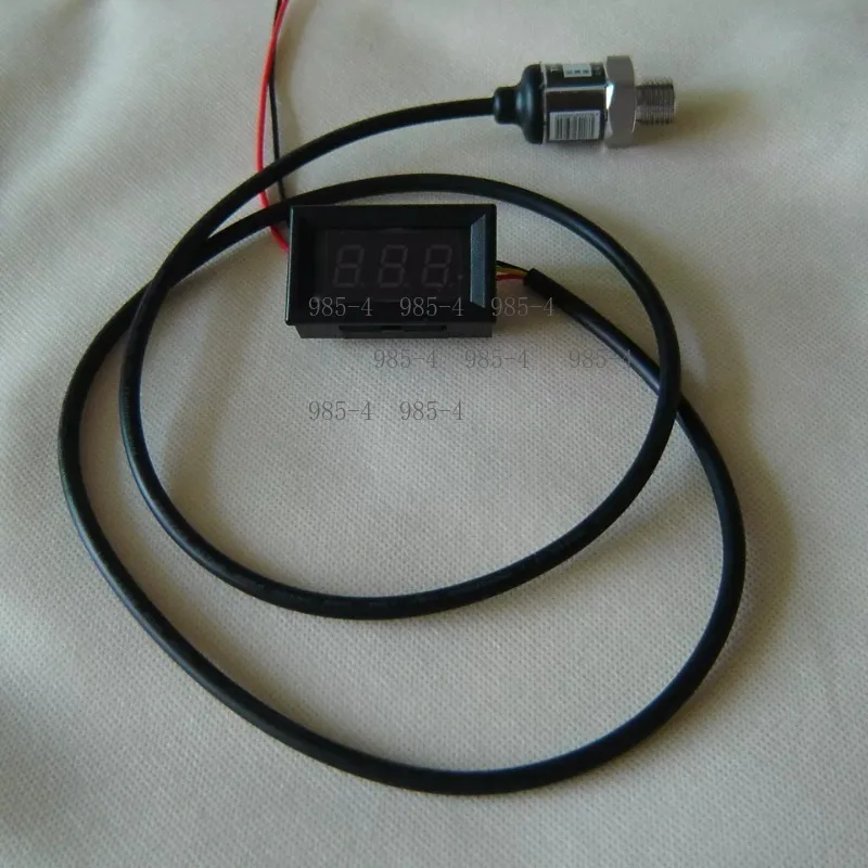 Panel Mount Digital Pressure Gauge Small Size For Pneumatic Shock Absorber