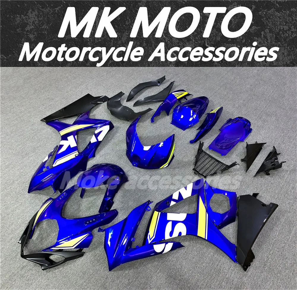 Motorcycle Fairings Kit For Gsxr1000 2007-2008 Bodywork Set Accessories ABS Injection Blue