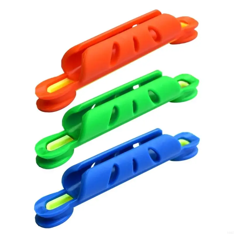 

Y08C 5 Pcs Fishing Coiling Plate Clip Fishing Line Wrapping Board Easy to Use