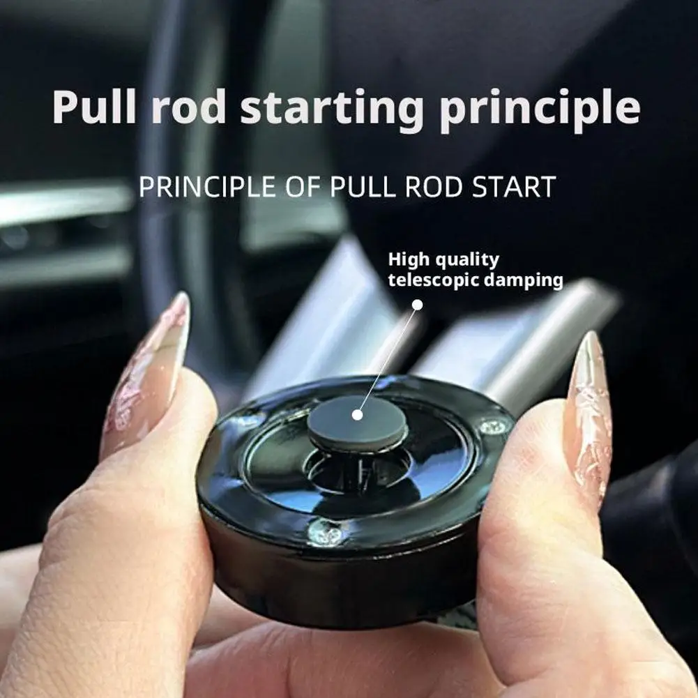 New Club Type Car Start Button Cover Rocker Retro Joystick Universal Automotive Interior Accessory Easy to Install Durable