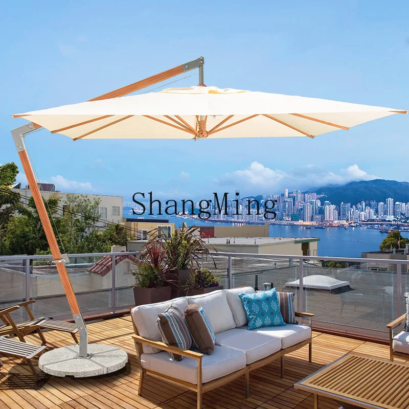 CL courtyard rooftop large parasol shop entrance large stall Internet celebrity courtyard sun umbrella