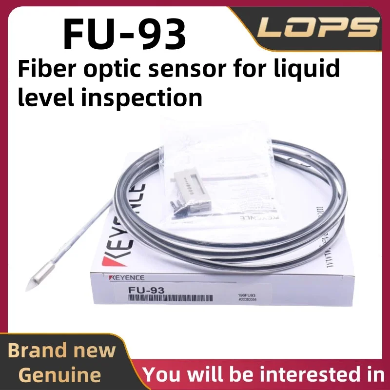 FU-93 KEYENCE 100% brand new and original Fiber Optic Sensor for Liquid Level Inspection,welcome to consult