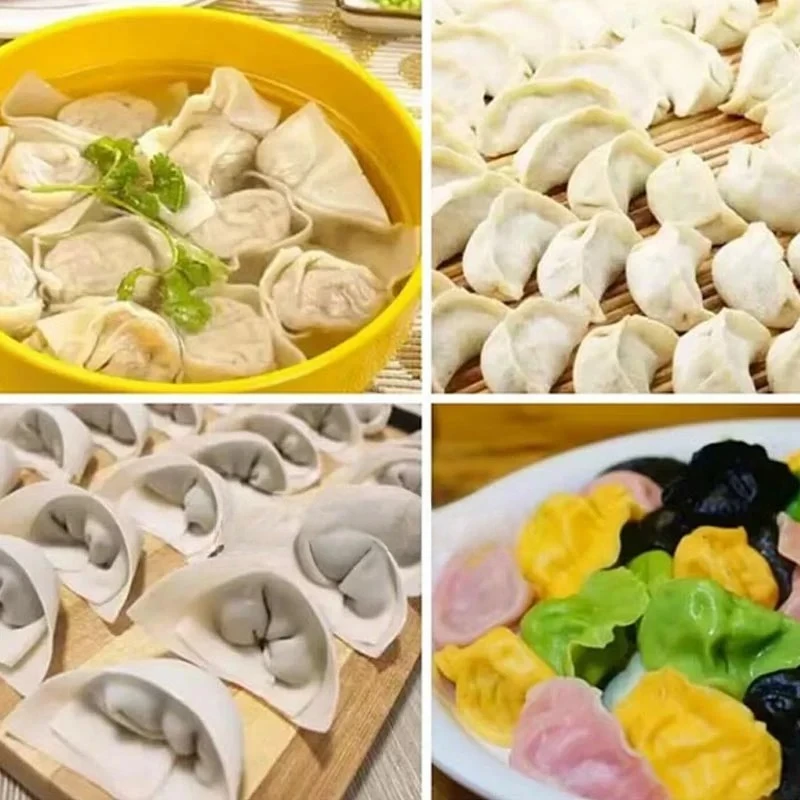 

220V Household Semi-Automatic Dumpling Making Machine Wonton Maker Machine Forming Machine
