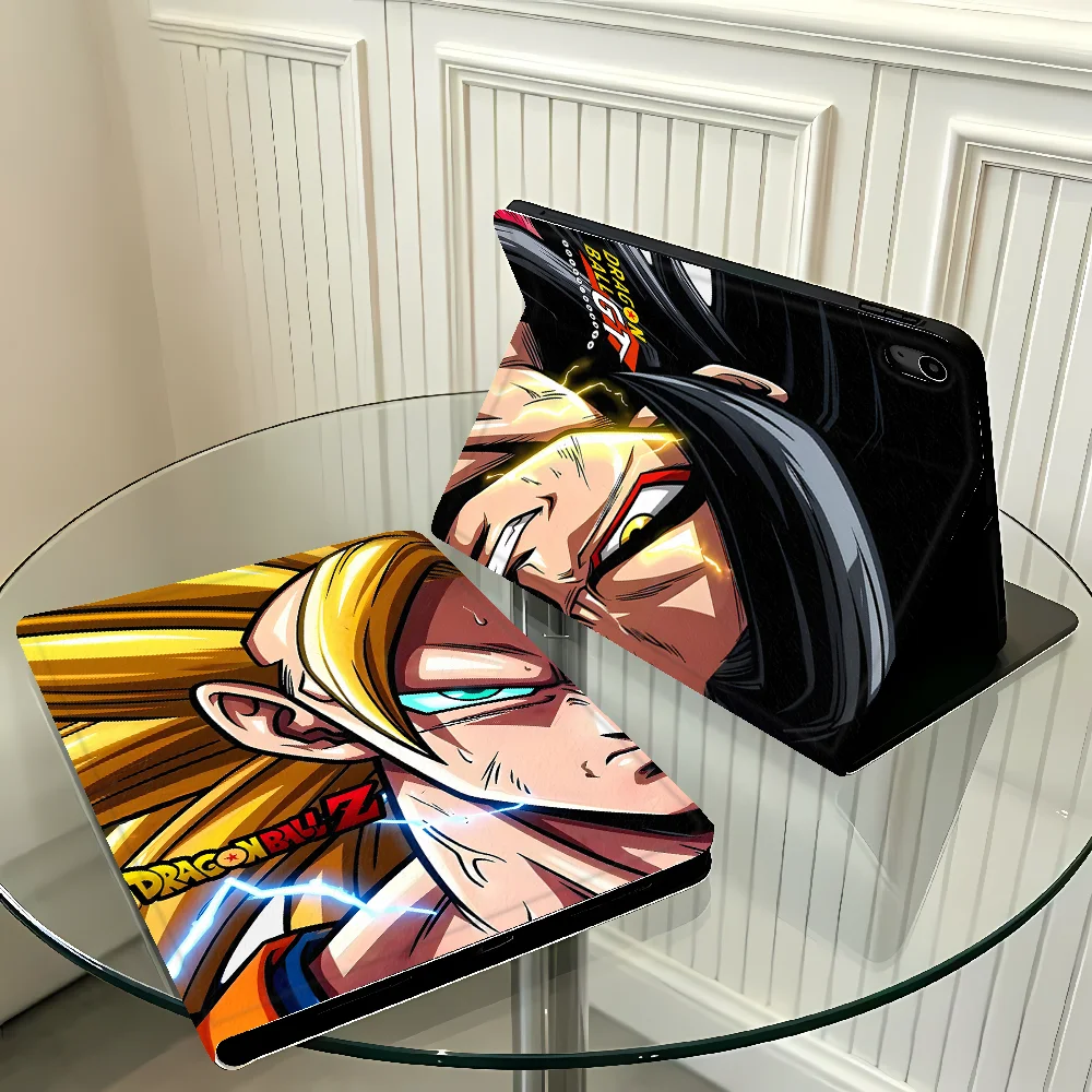 Anime Dragon Balls with Pencil Slot Case for Apple iPad Air 11 13 M4 M3 M2 A16 2026 10th 7/8/9th Pro11 13 Air 4/5/6th