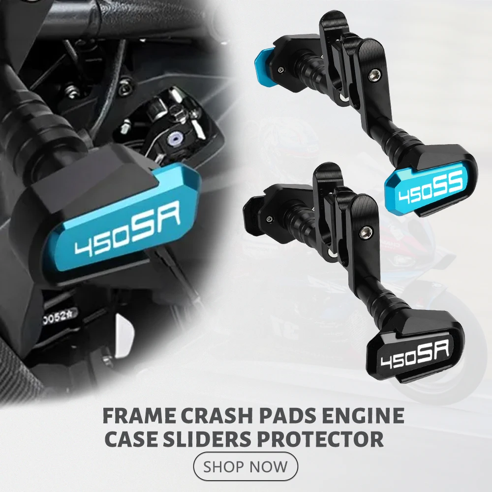 

ДЛЯ CFMOTO 450SR 450SS 450 SR SS 2022-2024 Защитная крышка двигателя, ползунки, защитная накладка от падения, аксессуары для защиты двигателя