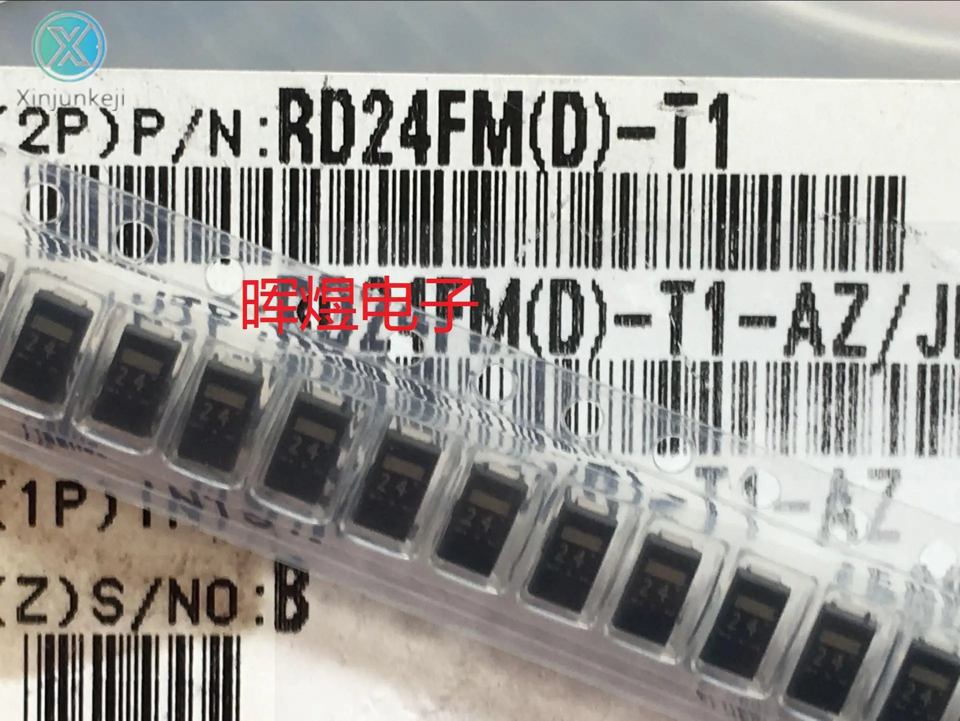 

30pcs orginal new RD24FM (D) - T1 SMD zener diode DO214AC/SMA 1W24V