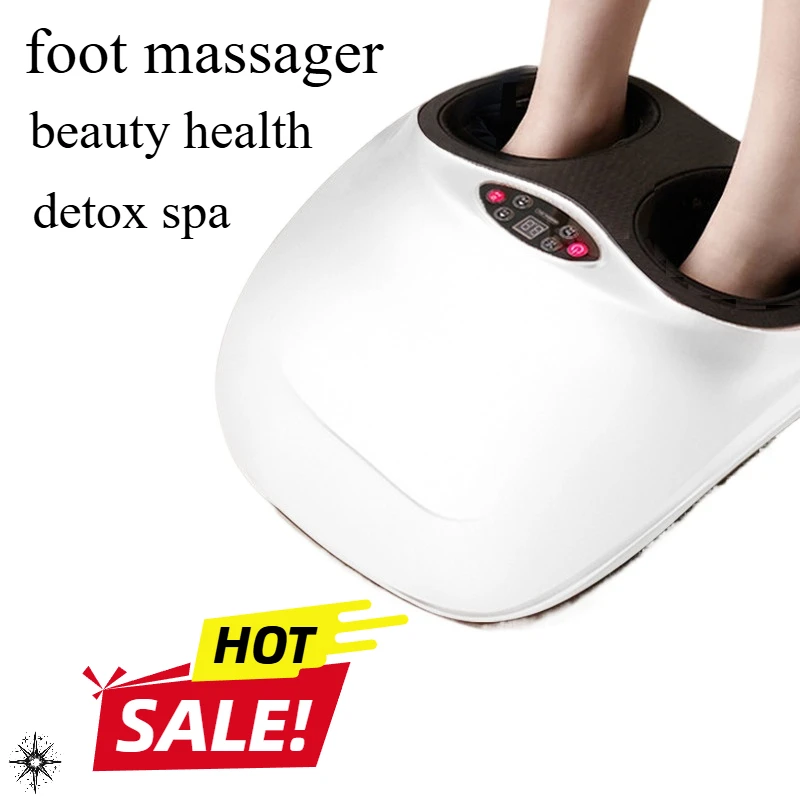 

Leg foot massager machine beauty health detox spa massageador muscular